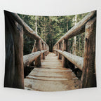 Trail Bridge II Wall Tapestry Gallery Image 4