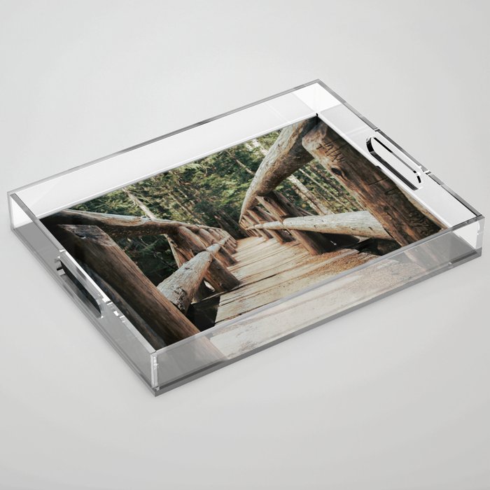 Trail Bridge II Acrylic Tray Gallery Image 1