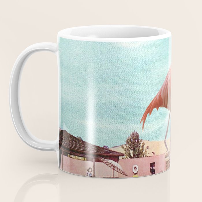 Flamingo on Holiday Coffee Mug Gallery Image 3