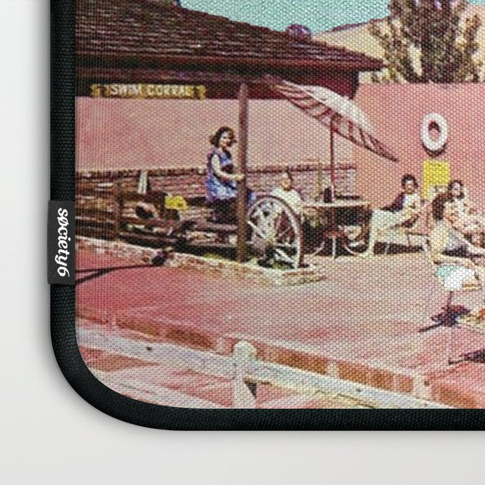 Flamingo on Holiday Laptop Sleeve Gallery Image 3