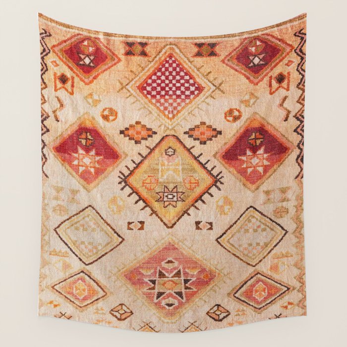 Traditional Oriental Desert Bohemian Moroccan Style  Wall Tapestry Gallery Image 1