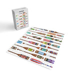 Paddles Lake Oars Colorful Jigsaw Puzzle Gallery Image 2