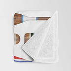 Paddles Lake Oars Colorful Throw Blanket Gallery Image 3