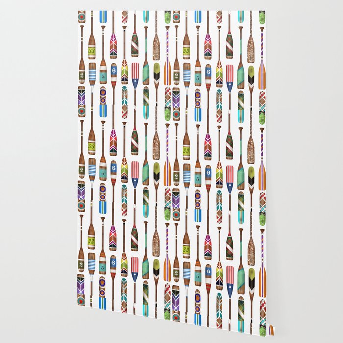 Paddles Lake Oars Colorful Wallpaper Gallery Image 2