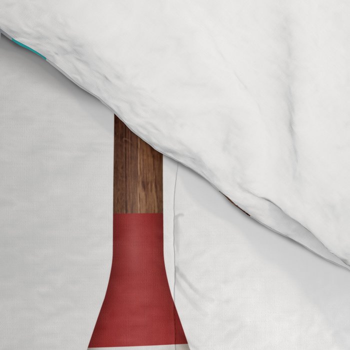 Paddles Lake Oars Colorful Comforter Gallery Image 4