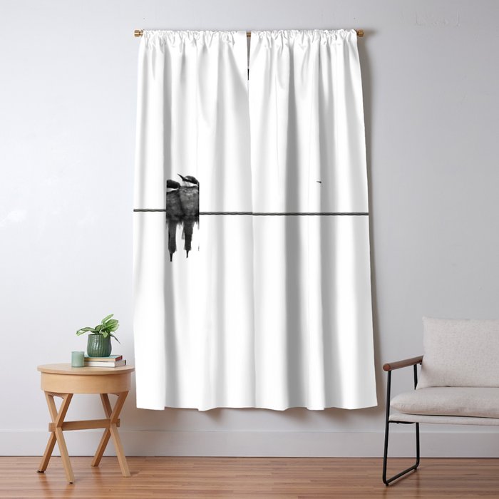 Birds Window Curtain Gallery Image 5