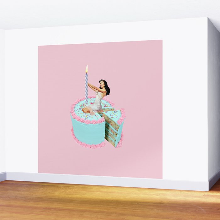 birthday girl Wall Mural Gallery Image 2