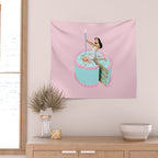 birthday girl Wall Tapestry Gallery Image 2