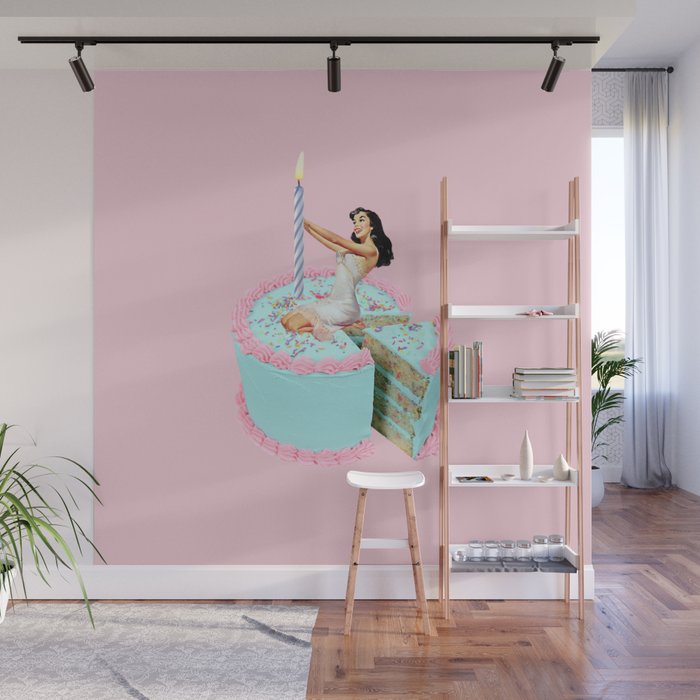 birthday girl Wall Mural Gallery Image 1