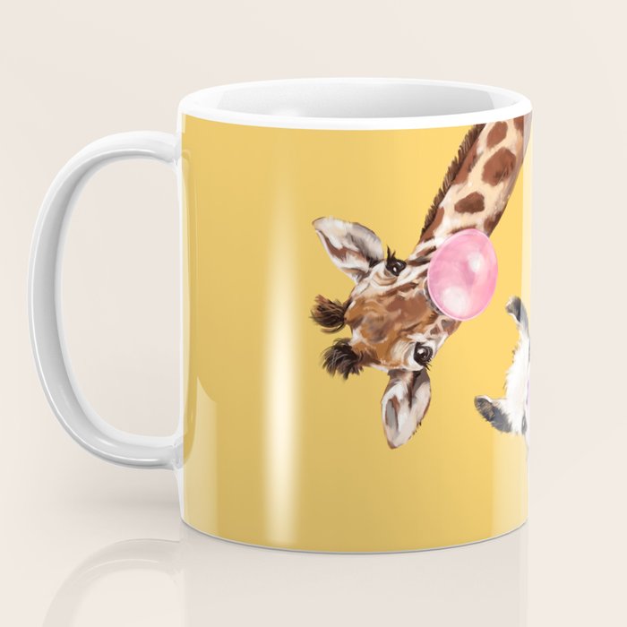 Bubble Gum Gang in Yellow Coffee Mug Gallery Image 3
