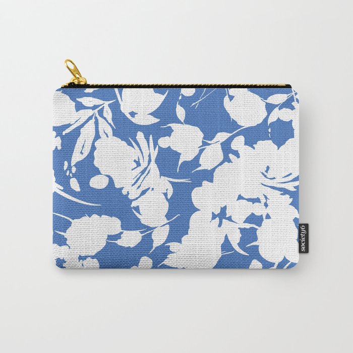 Floral Simplistic Silhouettes B Carry All Pouch Gallery Image 1