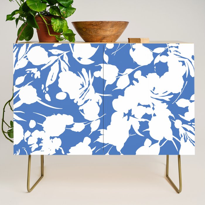Floral Simplistic Silhouettes B Credenza Gallery Image 1