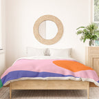 Abstract Modern Colorblock Duvet Cover Gallery Image 3