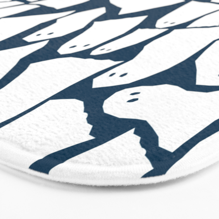 Halloween ghosts pattern  Bath Mat Gallery Image 3
