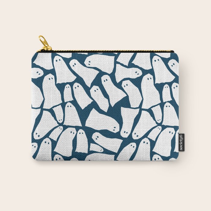 Halloween ghosts pattern  Carry All Pouch Gallery Image 1