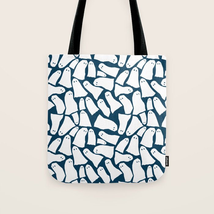 Halloween ghosts pattern  Tote Bag Gallery Image 1