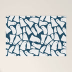 Halloween ghosts pattern  Welcome Mat Gallery Image 1