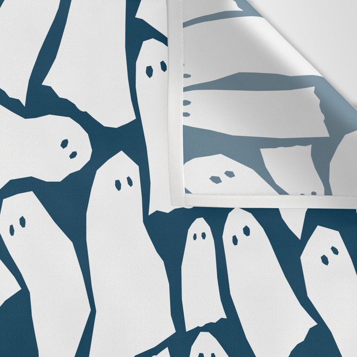 Halloween ghosts pattern  Wall Tapestry Gallery Image 3