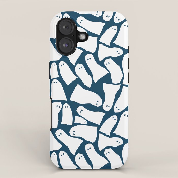 Halloween ghosts pattern  iPhone Case Gallery Image 1