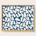 Halloween ghosts pattern  Serving Tray Gallery Image 1