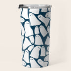 Halloween ghosts pattern  Travel Mug Gallery Image 3