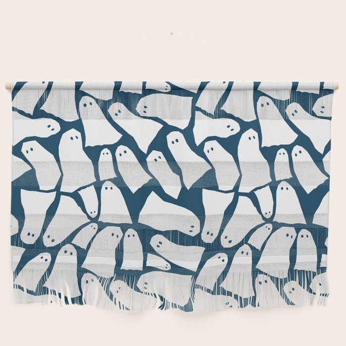 Halloween ghosts pattern  Wall Hanging Gallery Image 1