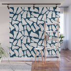 Halloween ghosts pattern  Wall Mural Gallery Image 1