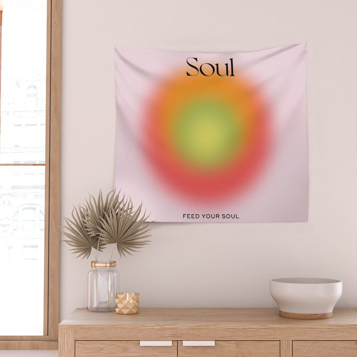 Soul: Aura Gradient 03 Wall Tapestry Gallery Image 2