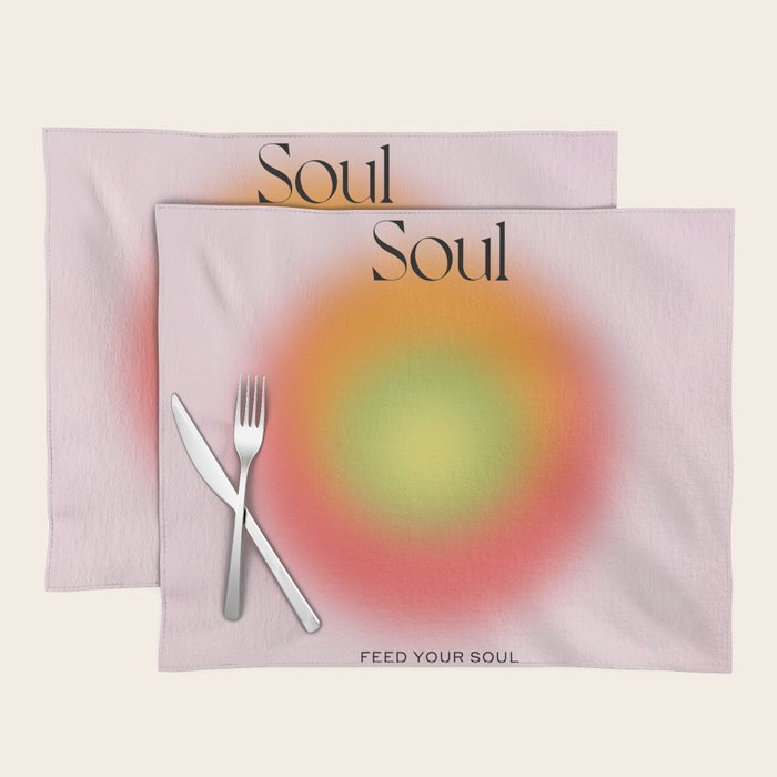 Soul: Aura Gradient 03 Placemat Gallery Image 1