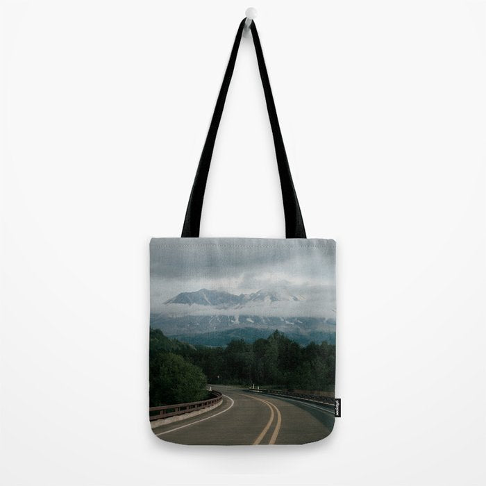 Road to Mount Saint Helens Tote Bag Gallery Image 2