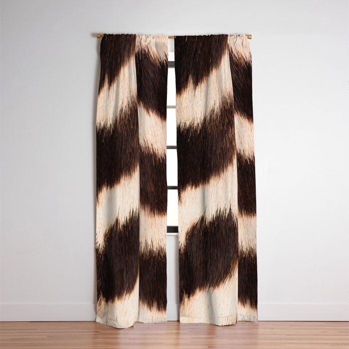 Zebra - zebra stripes -zebra skin - genuine - beautiful  Window Curtain Gallery Image 3