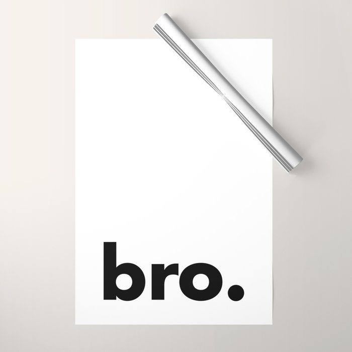 bro. Wrapping Paper Gallery Image 1
