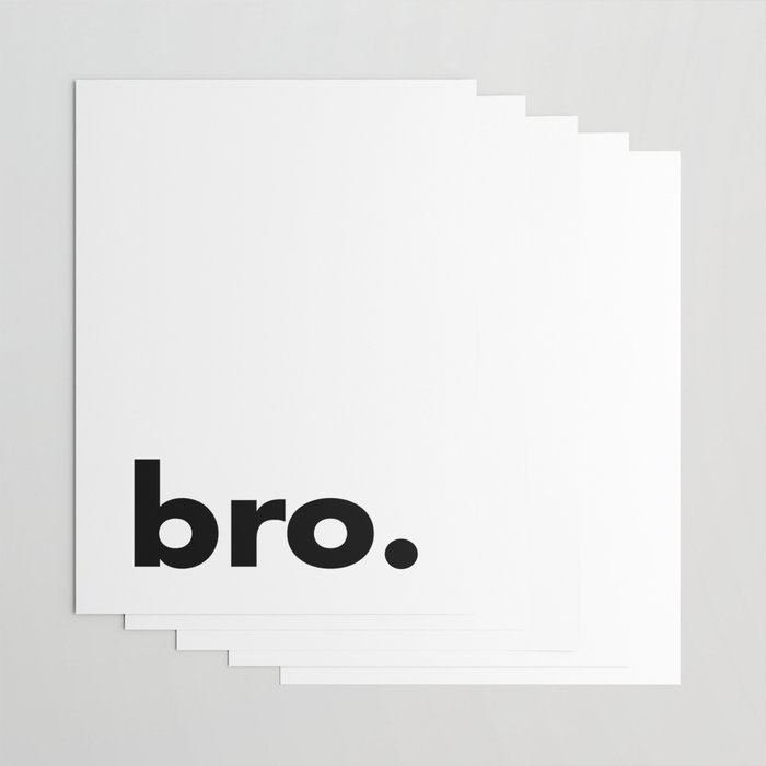 bro. Wrapping Paper Gallery Image 3