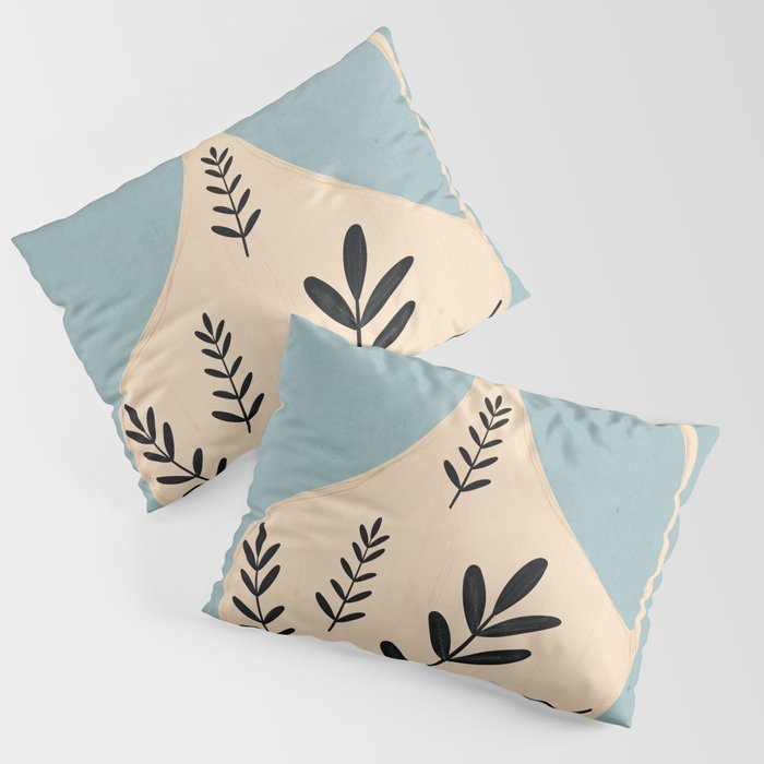 Minimal Abstract Art Vase 23 Pillow Sham Gallery Image 3