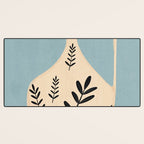 Minimal Abstract Art Vase 23 Desk Mat Gallery Image 3