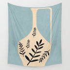 Minimal Abstract Art Vase 23 Wall Tapestry Gallery Image 4