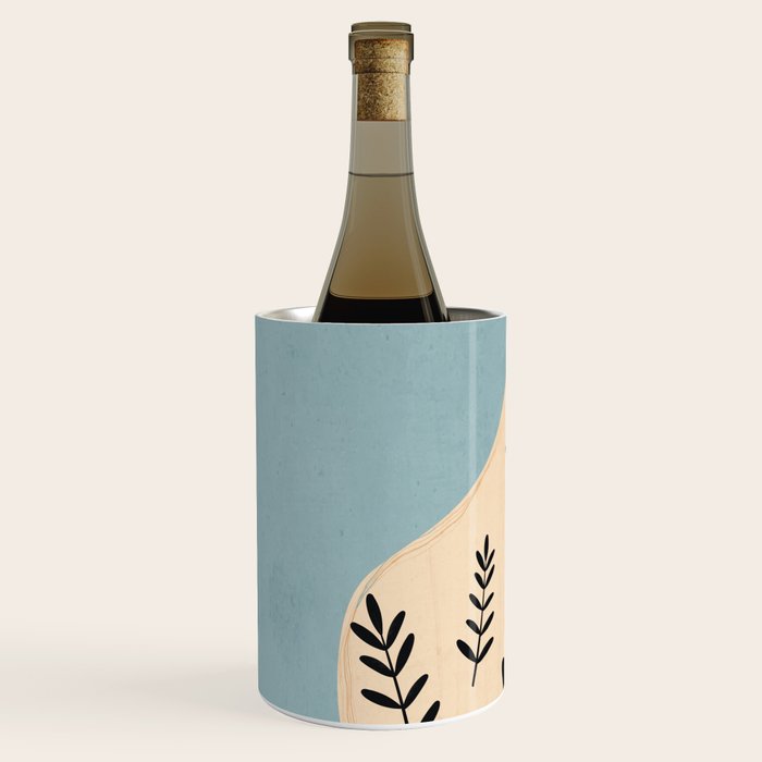 Minimal Abstract Art Vase 23 Wine Chiller Gallery Image 2