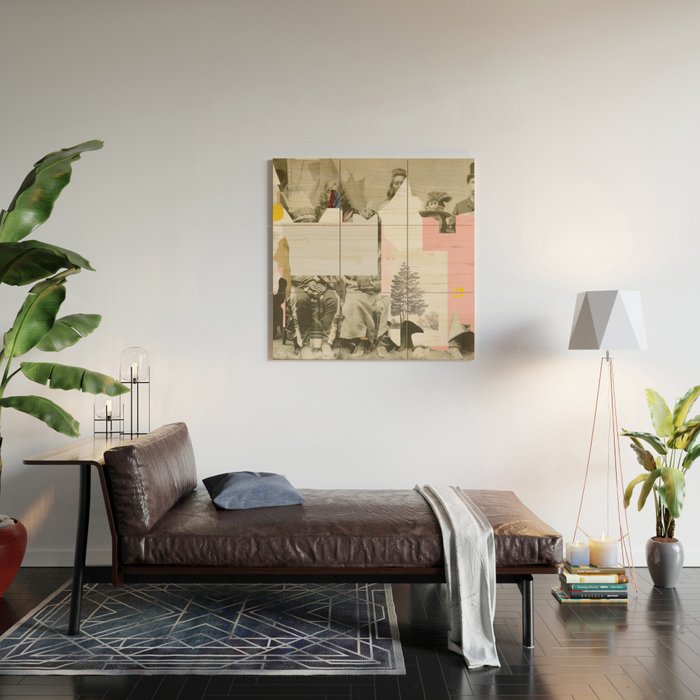 Noch mehr Aussicht auf Illusion 4 Wood Wall Art Gallery Image 2