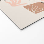 Organic abstract nature art shapes collection Welcome Mat Gallery Image 2