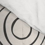 Organic abstract nature art shapes collection Comforter Gallery Image 4