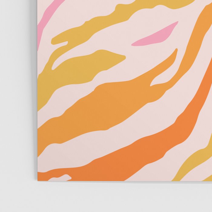 Tiger: PATTERN 07 | The Peach Edition Poster Gallery Image 3