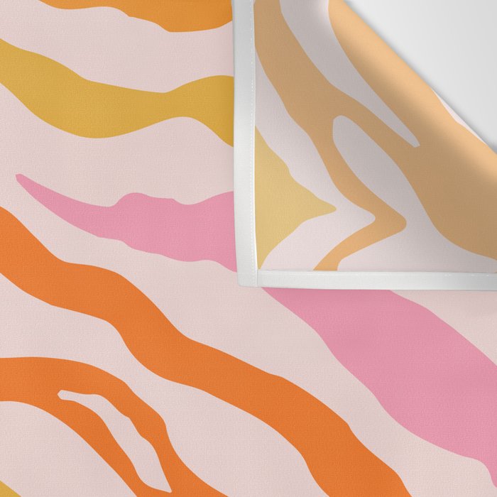 Tiger: PATTERN 07 | The Peach Edition Wall Tapestry Gallery Image 3