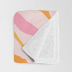 Tiger: PATTERN 07 | The Peach Edition Throw Blanket Gallery Image 3