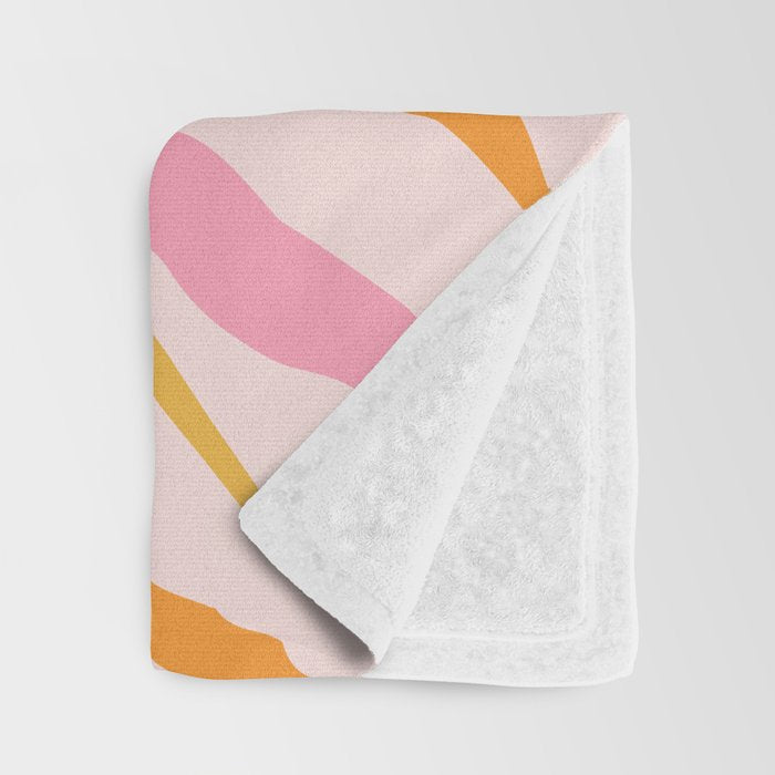 Tiger: PATTERN 07 | The Peach Edition Throw Blanket Gallery Image 3