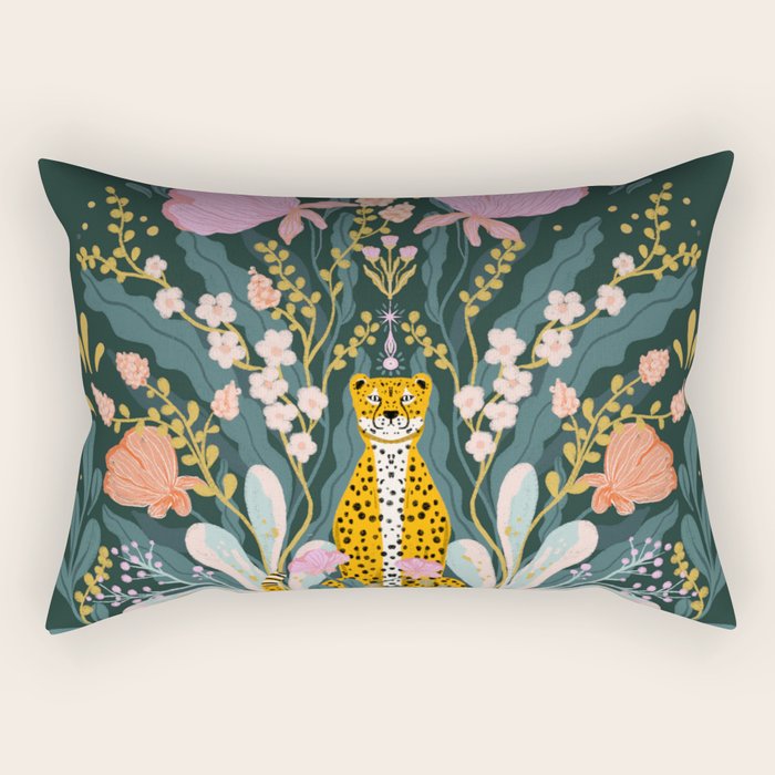 Into the wild:bloom edition  Rectangular Pillow Gallery Image 1