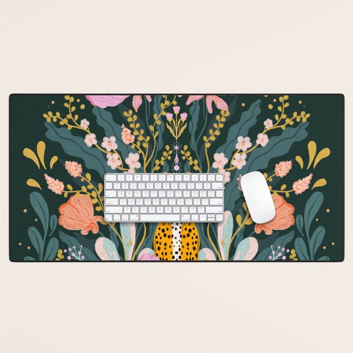 Into the wild:bloom edition  Desk Mat Gallery Image 1