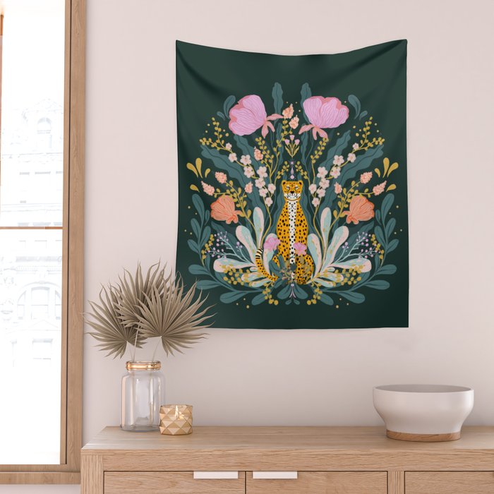 Into the wild:bloom edition  Wall Tapestry Gallery Image 2