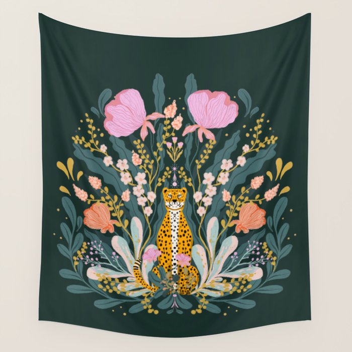 Into the wild:bloom edition  Wall Tapestry Gallery Image 4