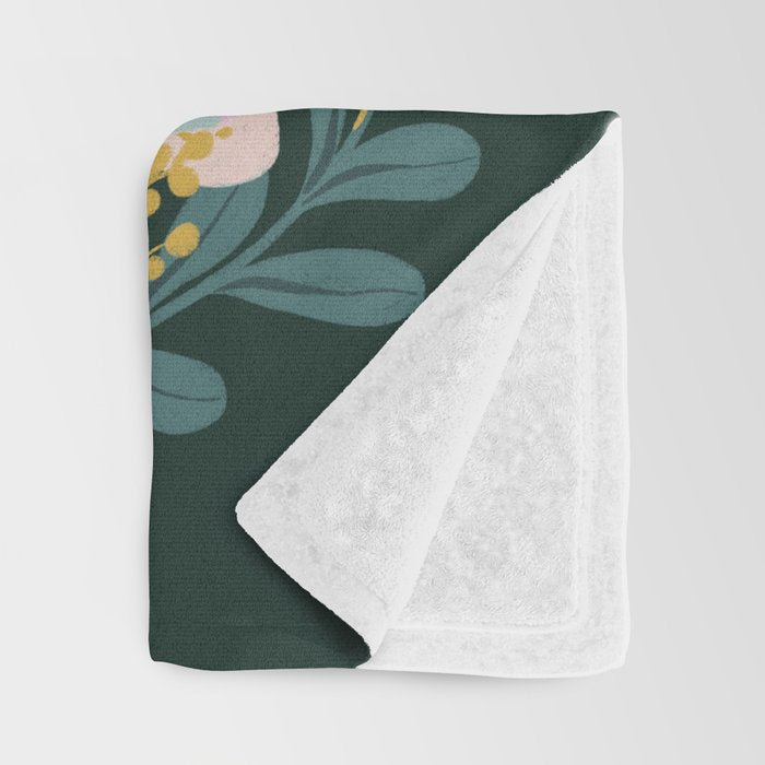 Into the wild:bloom edition  Throw Blanket Gallery Image 3