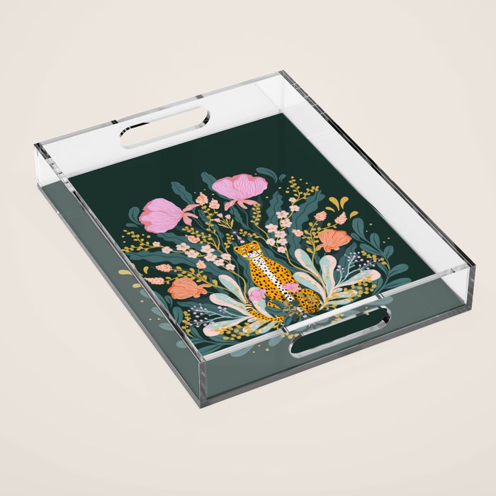 Into the wild:bloom edition  Acrylic Tray Gallery Image 1